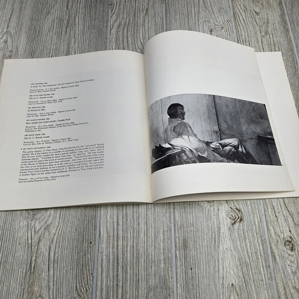 Andrew Wyeth 1966 Exhibition Catalog Abercrombie & Fitch PAFA Vintage‎ Art Book